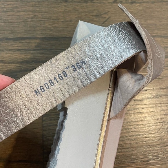 AGL Ankle Strap Platform Ankle Strap Sandal Dusty Rose Leather - Picture 5 of 14